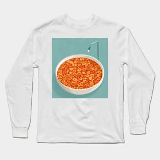 Social Media Soup Long Sleeve T-Shirt